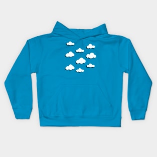 Summer Clouds (MD23KD007b) Kids Hoodie